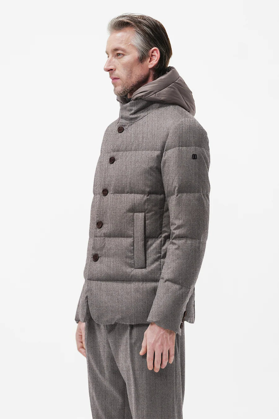 DUNO QUILTED WOOL JACKET