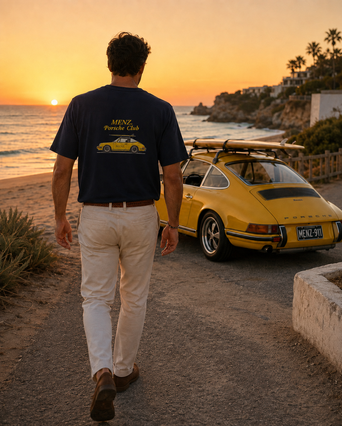 MENZ. PORSCHE TEE