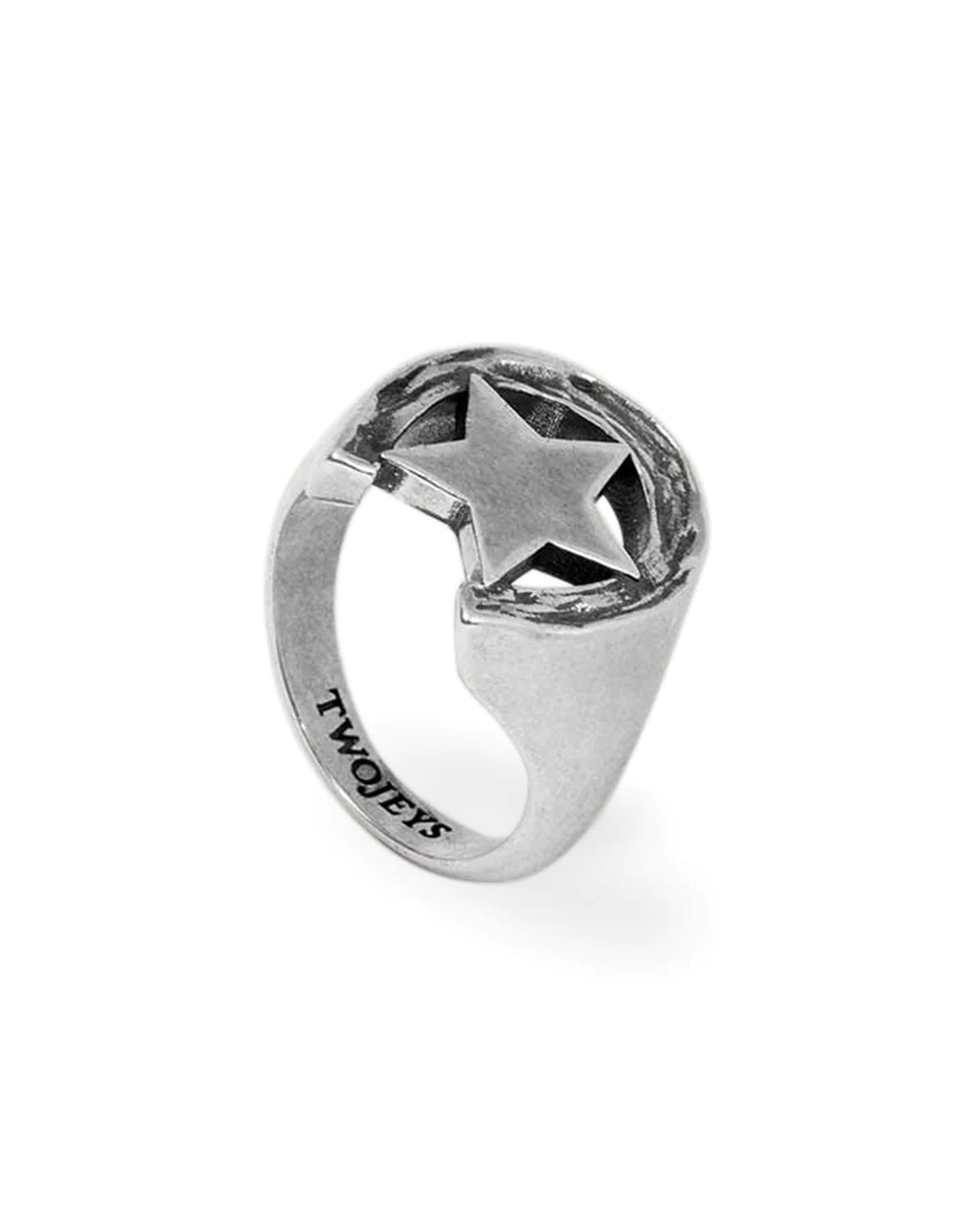 TWO JEYS STAR RING