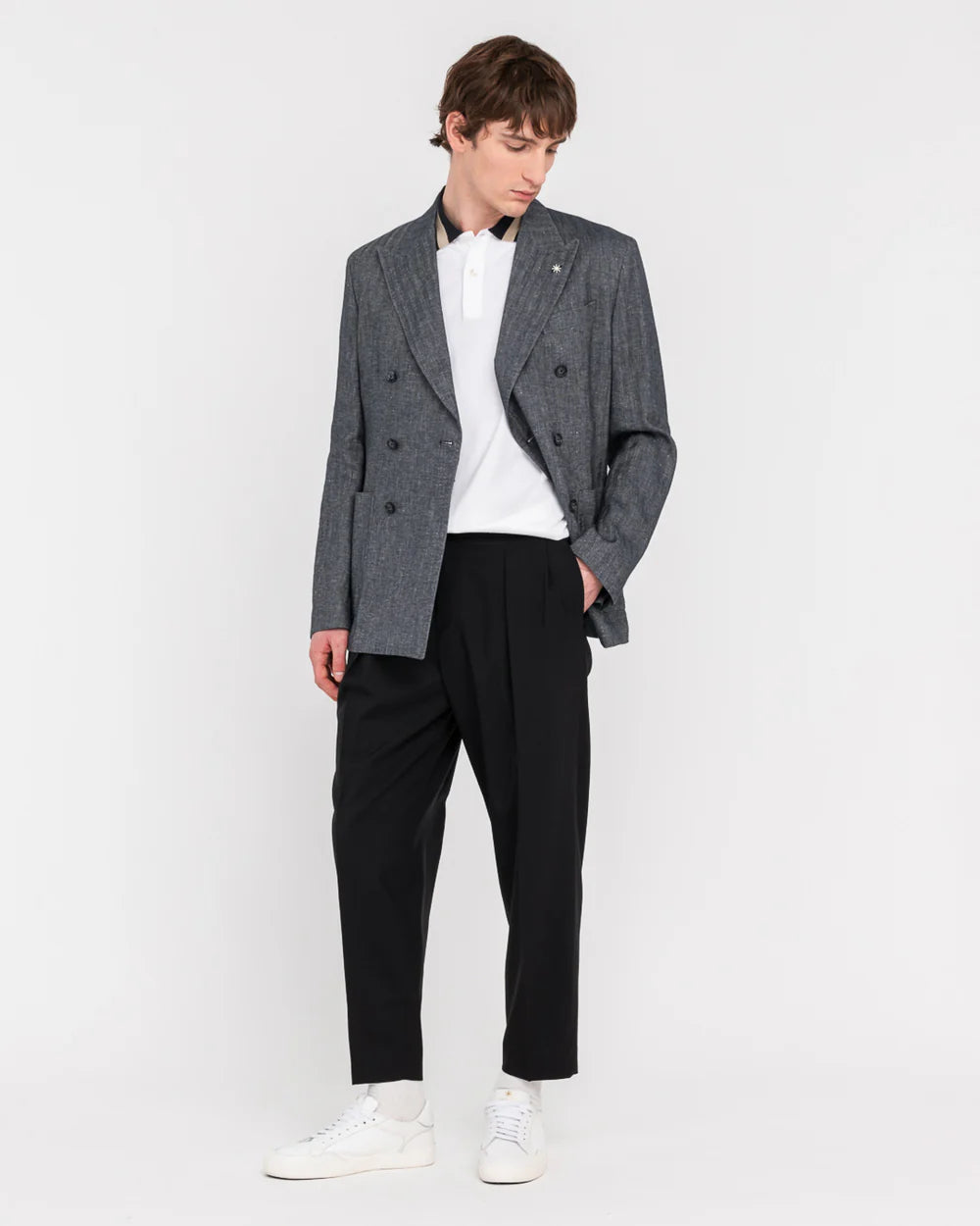 MANUEL RITZ PLEATED PANTS