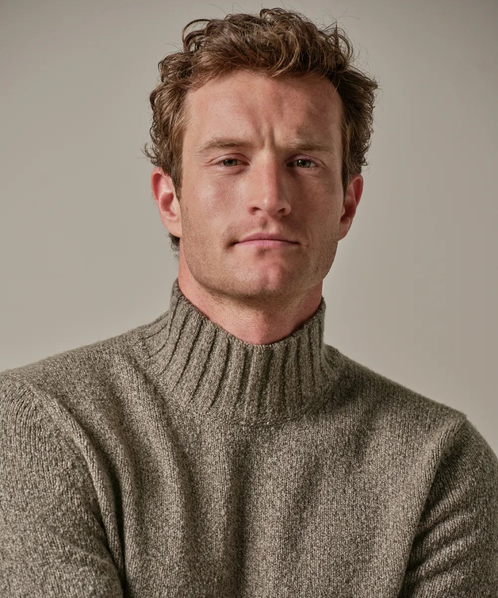 PROFUOMO MOCKNECK SWEATER