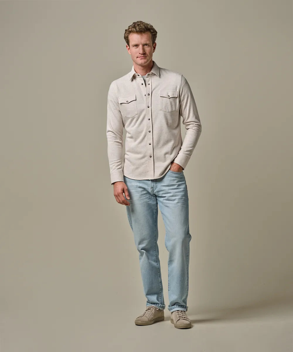 PROFUOMO TERRY OVERSHIRT