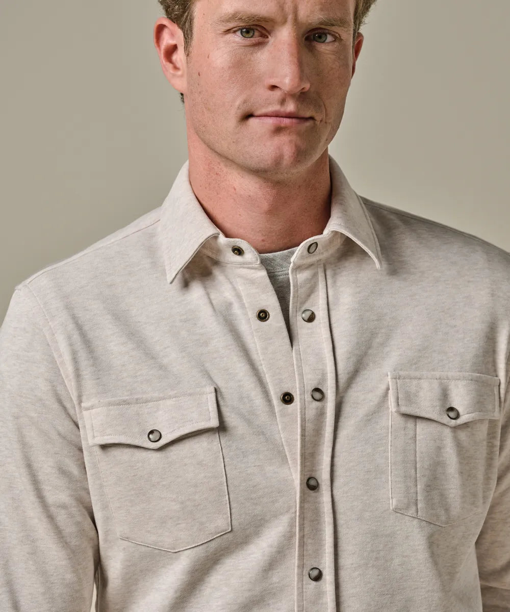 PROFUOMO TERRY OVERSHIRT