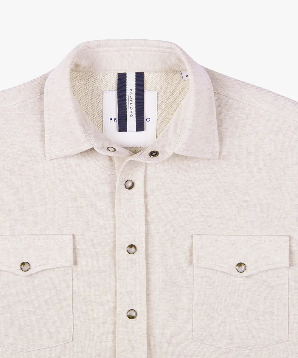 PROFUOMO TERRY OVERSHIRT