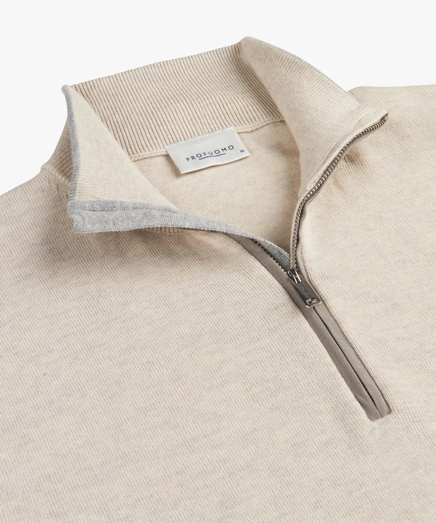 PROFUOMO HALF ZIP PULLOVER