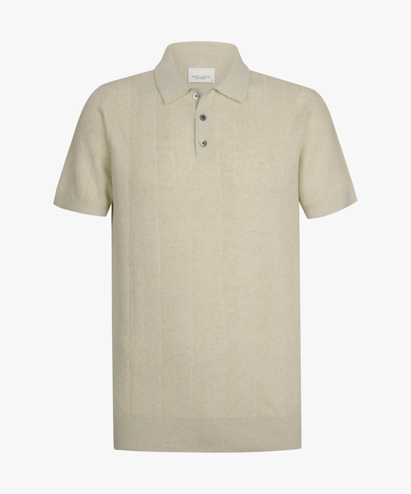 PROFUOMO LUXURY COTTON LINEN POLO