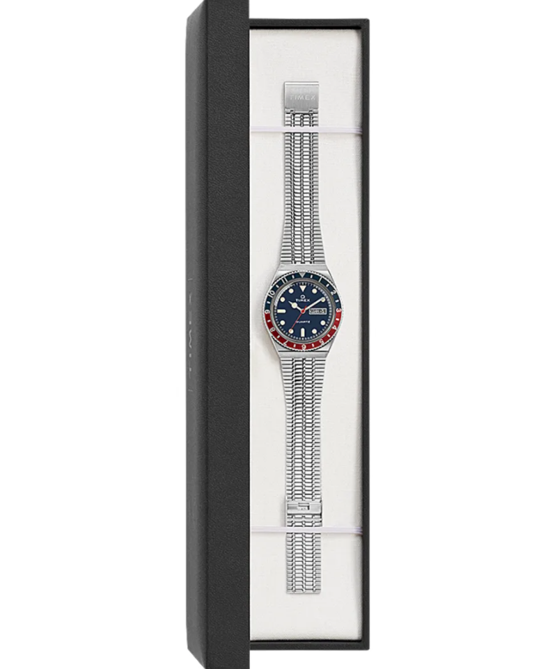 TIMEX Q STEEL BLUE