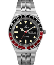 Load image into Gallery viewer, TIMEX Q STEEL BLACK RED
