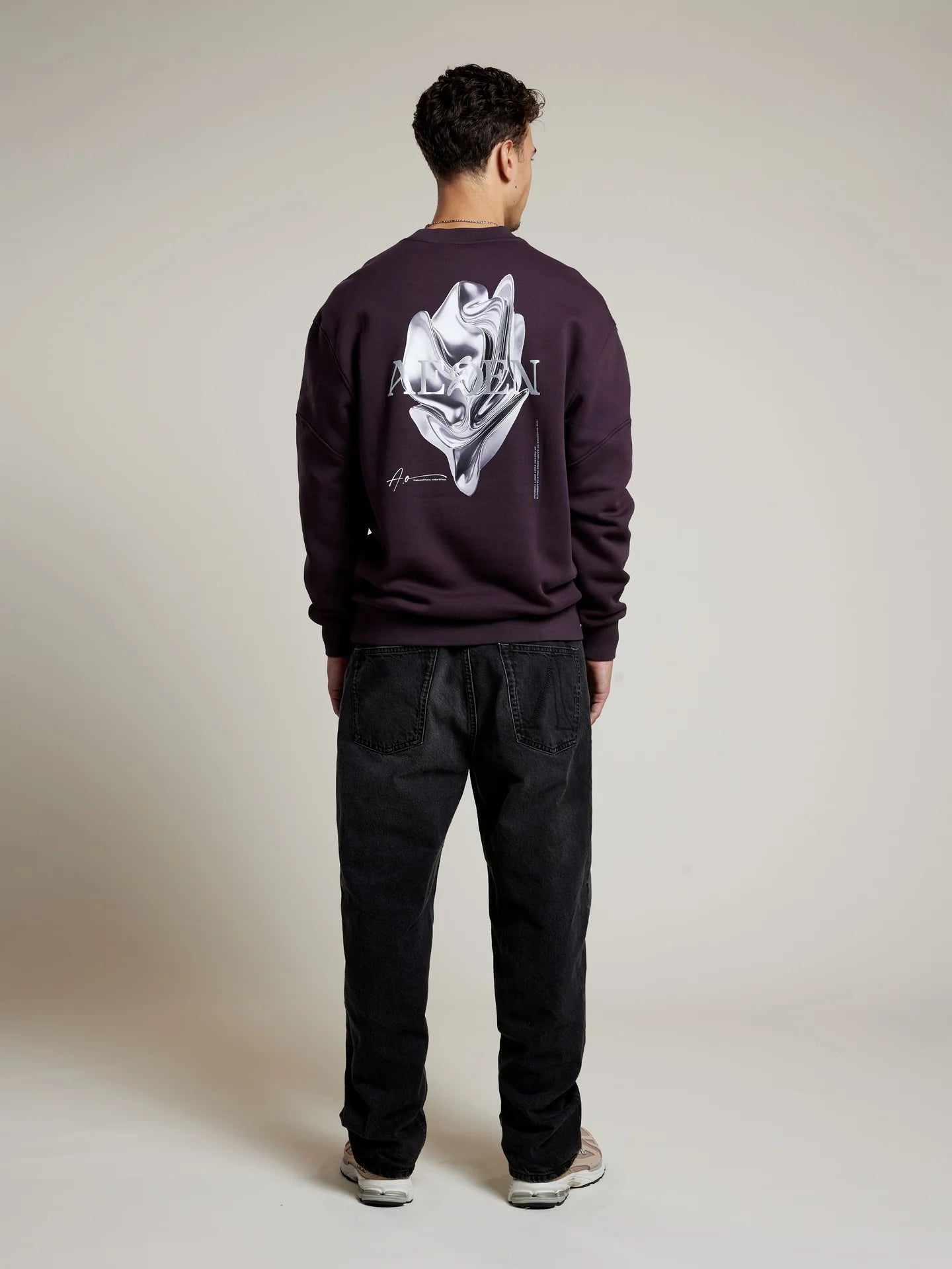 AEDEN PLUM SWEATER