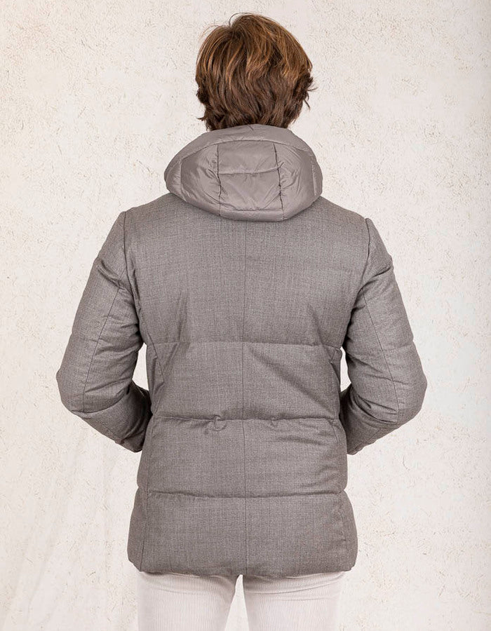 DUNO QUILTED WOOL JACKET