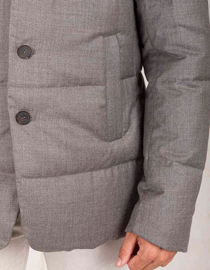 DUNO QUILTED WOOL JACKET