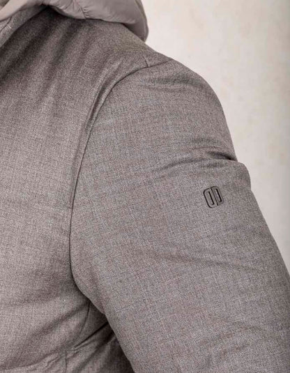 DUNO QUILTED WOOL JACKET