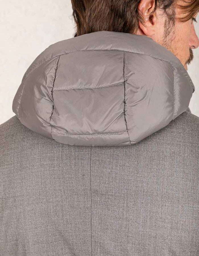 DUNO QUILTED WOOL JACKET