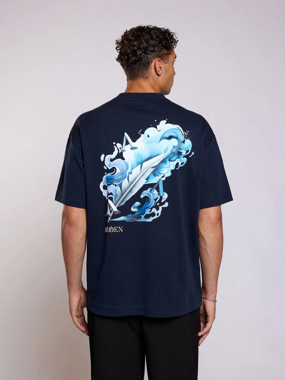 AEDEN FEATHER TEE