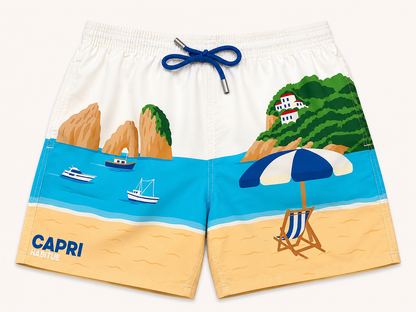 ST BARTH CAPRI SWIMSHORTS