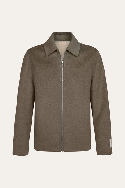 PROFUOMO REVERSIBLE WOOL JACKET