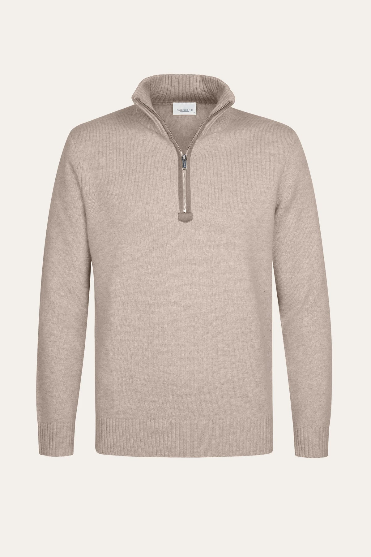 PROFUOMO WOOL HALF ZIP