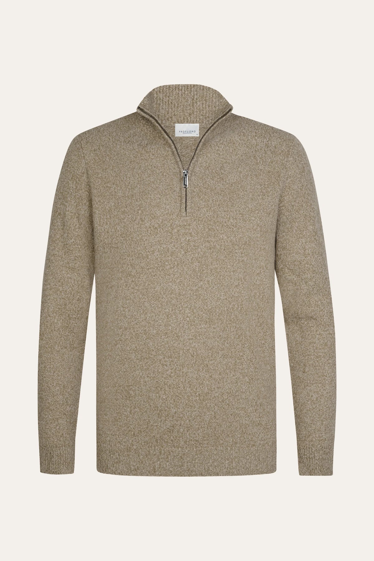 PROFUOMO WOOL HALF ZIP