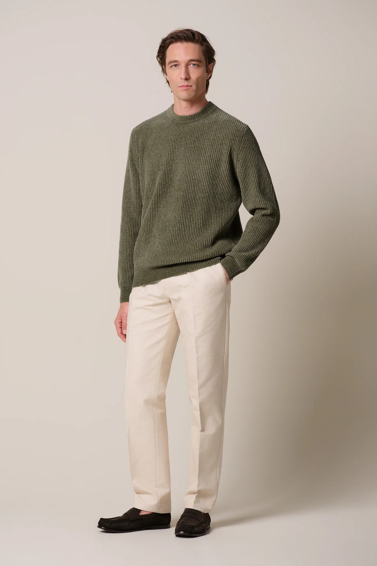 PROFUOMO CHENILLE PULLOVER
