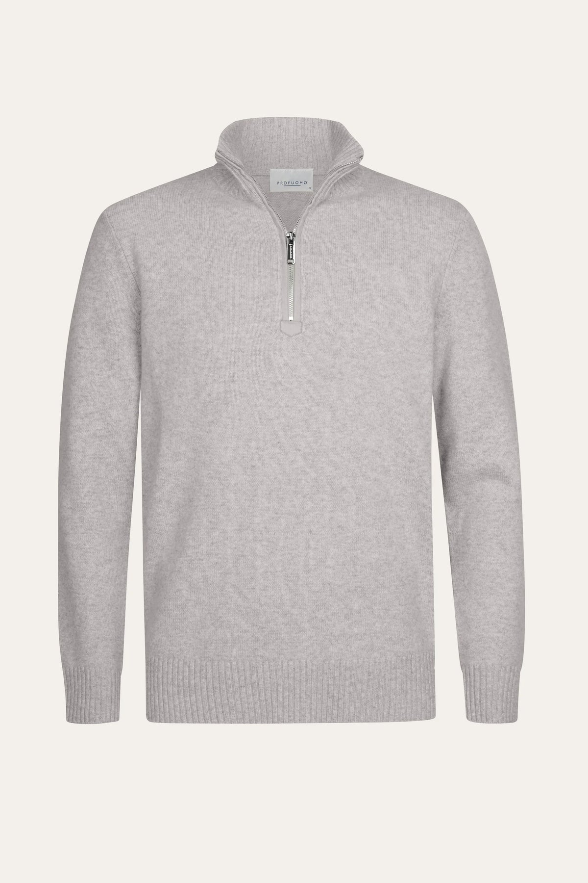 PROFUOMO WOOL HALF ZIP