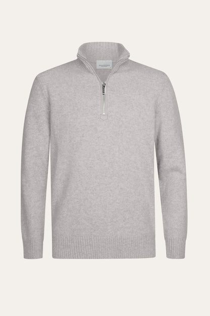 PROFUOMO WOOL HALF ZIP