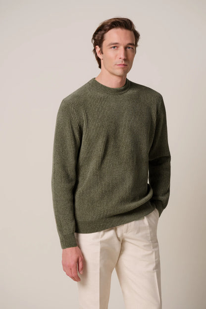 PROFUOMO CHENILLE PULLOVER