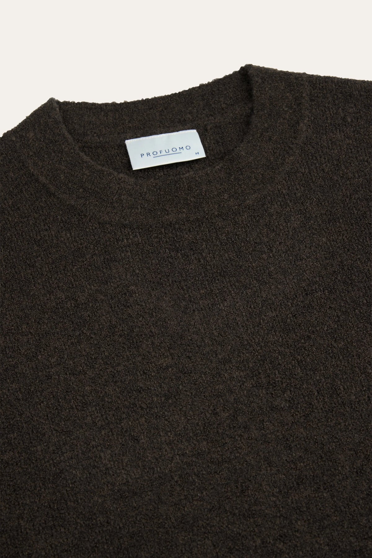 PROFUOMO BOILED WOOL PULLOVER