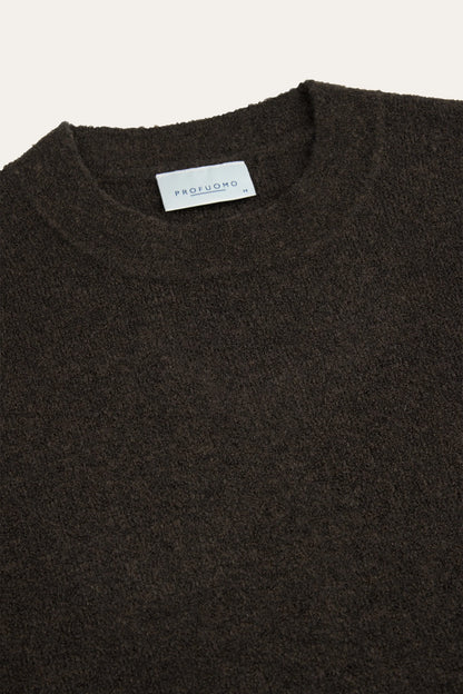 PROFUOMO BOILED WOOL PULLOVER