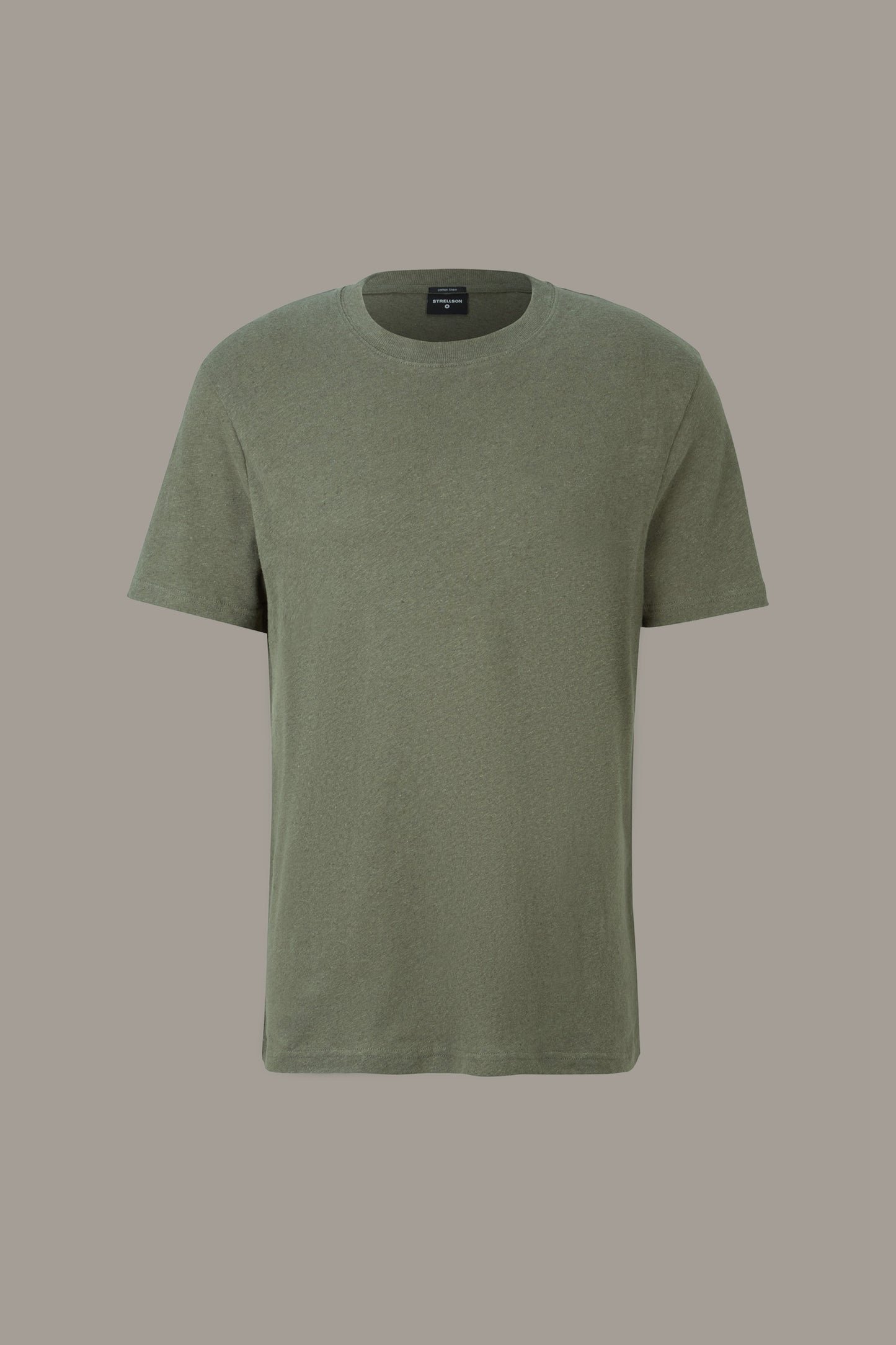 STRELLSON LINEN MIX TEE