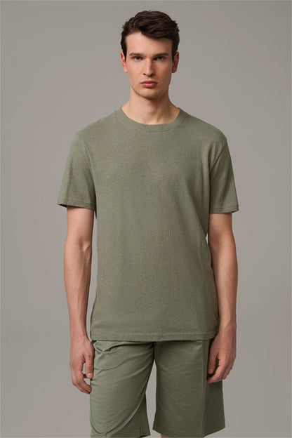 STRELLSON LINEN MIX TEE