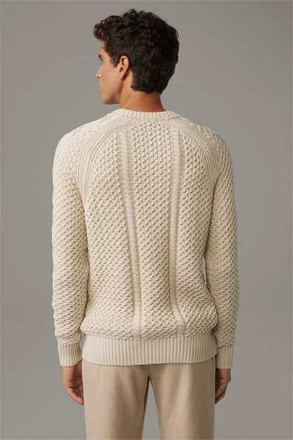 STRELLSON CABLE SWEATER