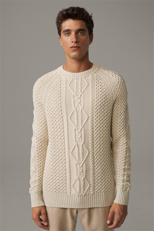 STRELLSON CABLE SWEATER