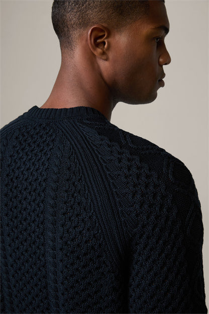 STRELLSON CABLE SWEATER