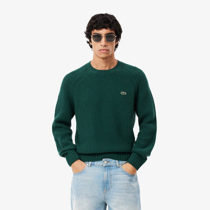 LACOSTE WOOL PULLOVER