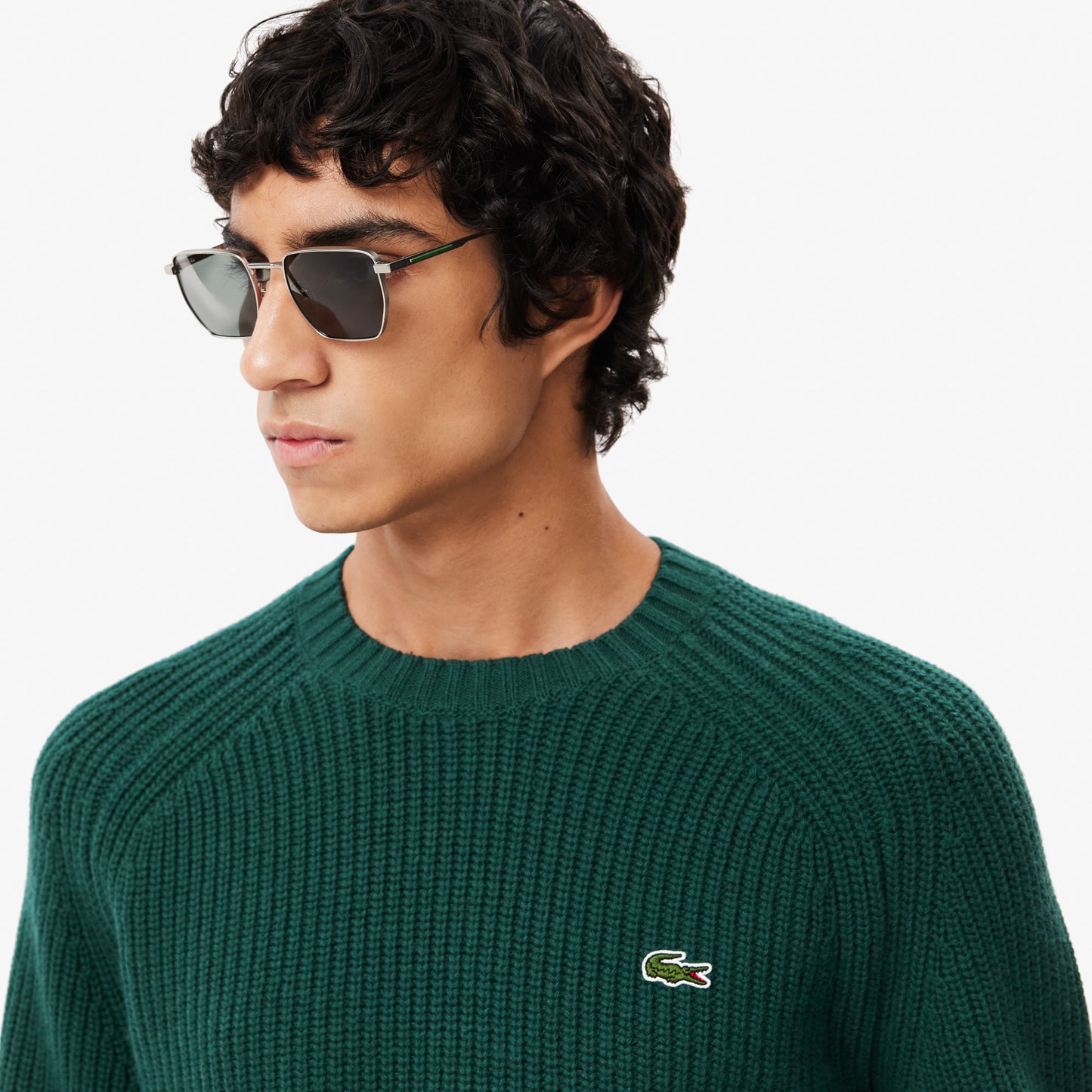 LACOSTE WOOL PULLOVER