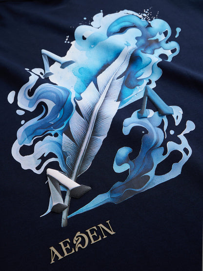 AEDEN FEATHER TEE