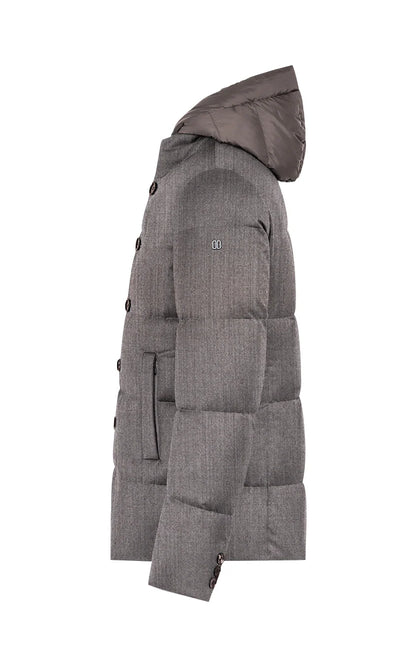 DUNO QUILTED WOOL JACKET