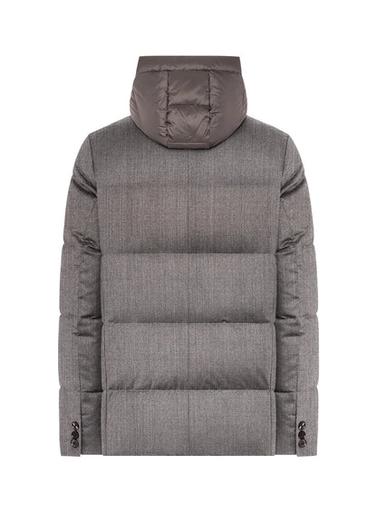 DUNO QUILTED WOOL JACKET