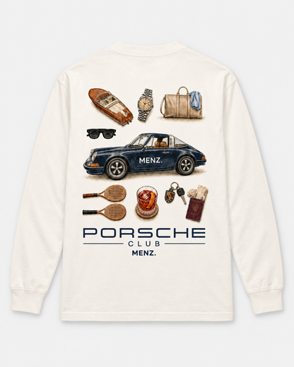 MENZ. PORSCHE 2.0 LONGSLEEVE TEE