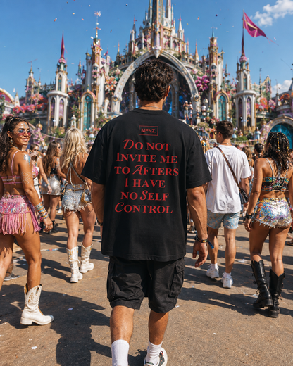 MENZ. DON'T INVITE ME TEE