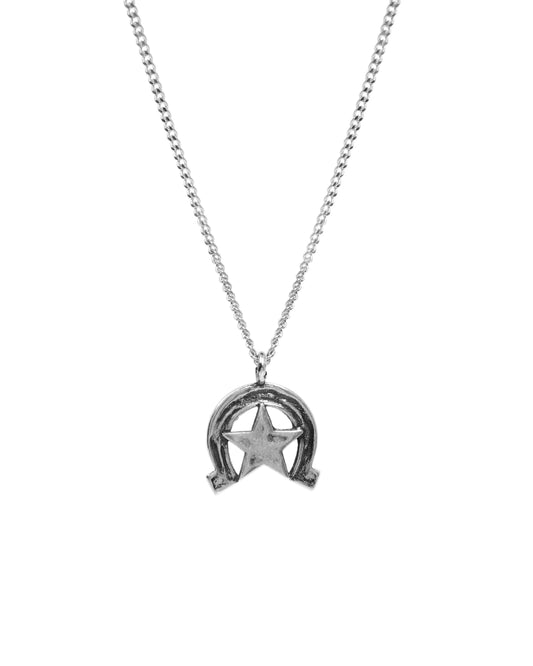 TWO JEYS HORSESHOE NECKLACE