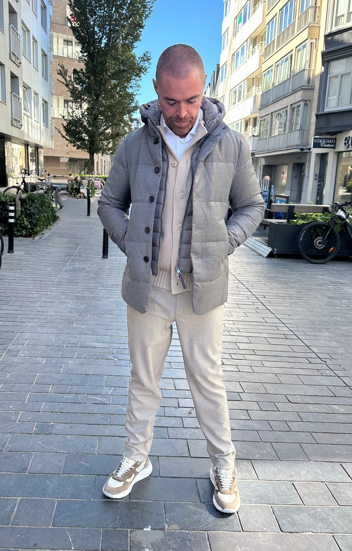 DUNO QUILTED WOOL JACKET