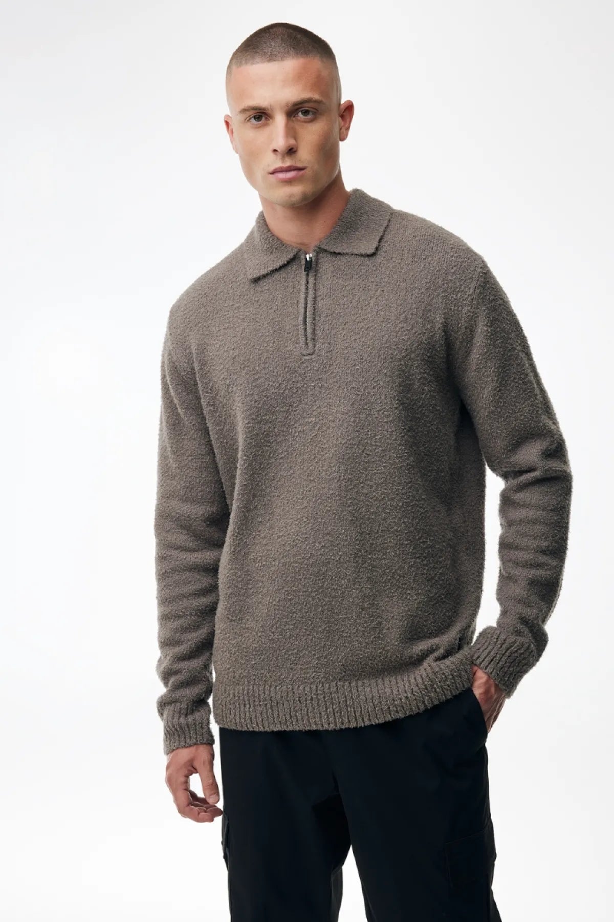 GENTI ZIP UP PULLOVER
