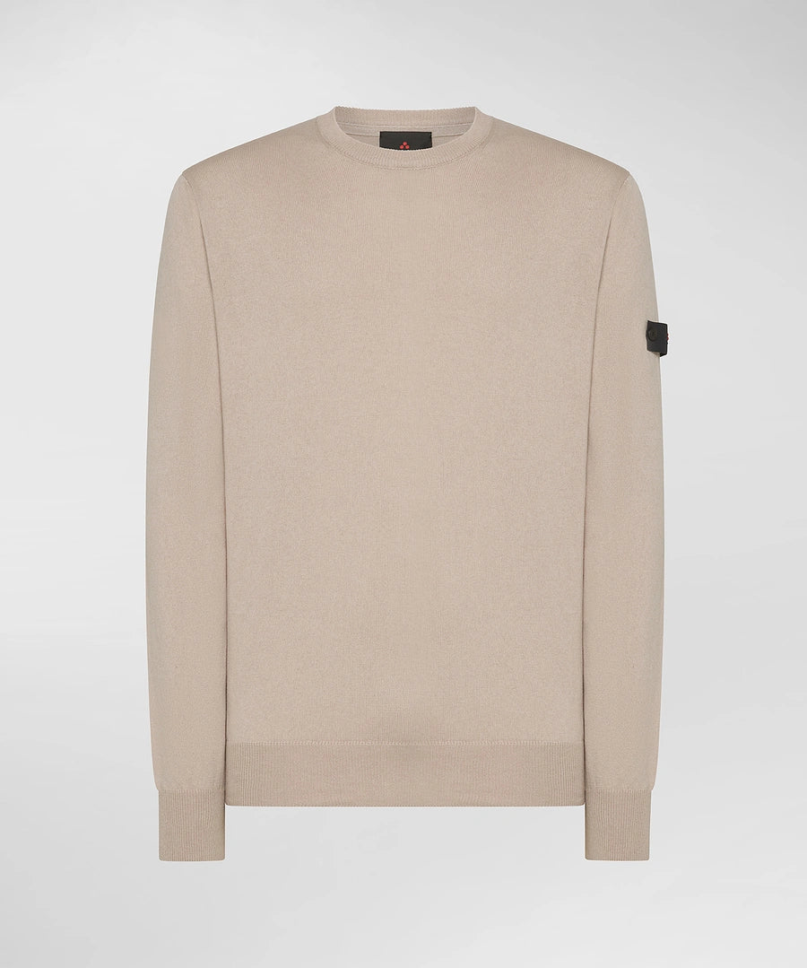 PEUTEREY COTTON BLEND CREWNECK