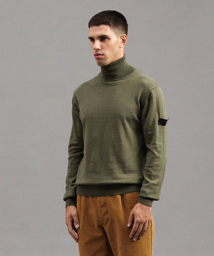 PEUTEREY COTTON BLEND TURTLE NECK