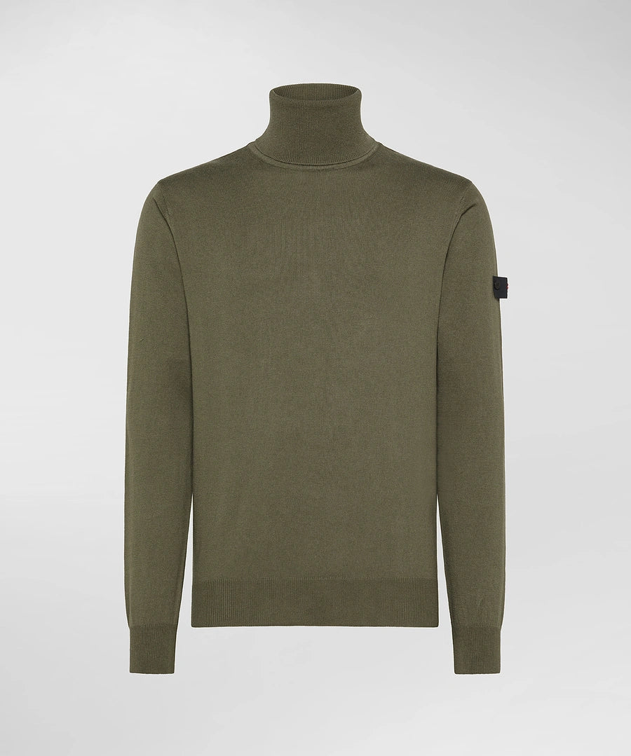 PEUTEREY COTTON BLEND TURTLE NECK