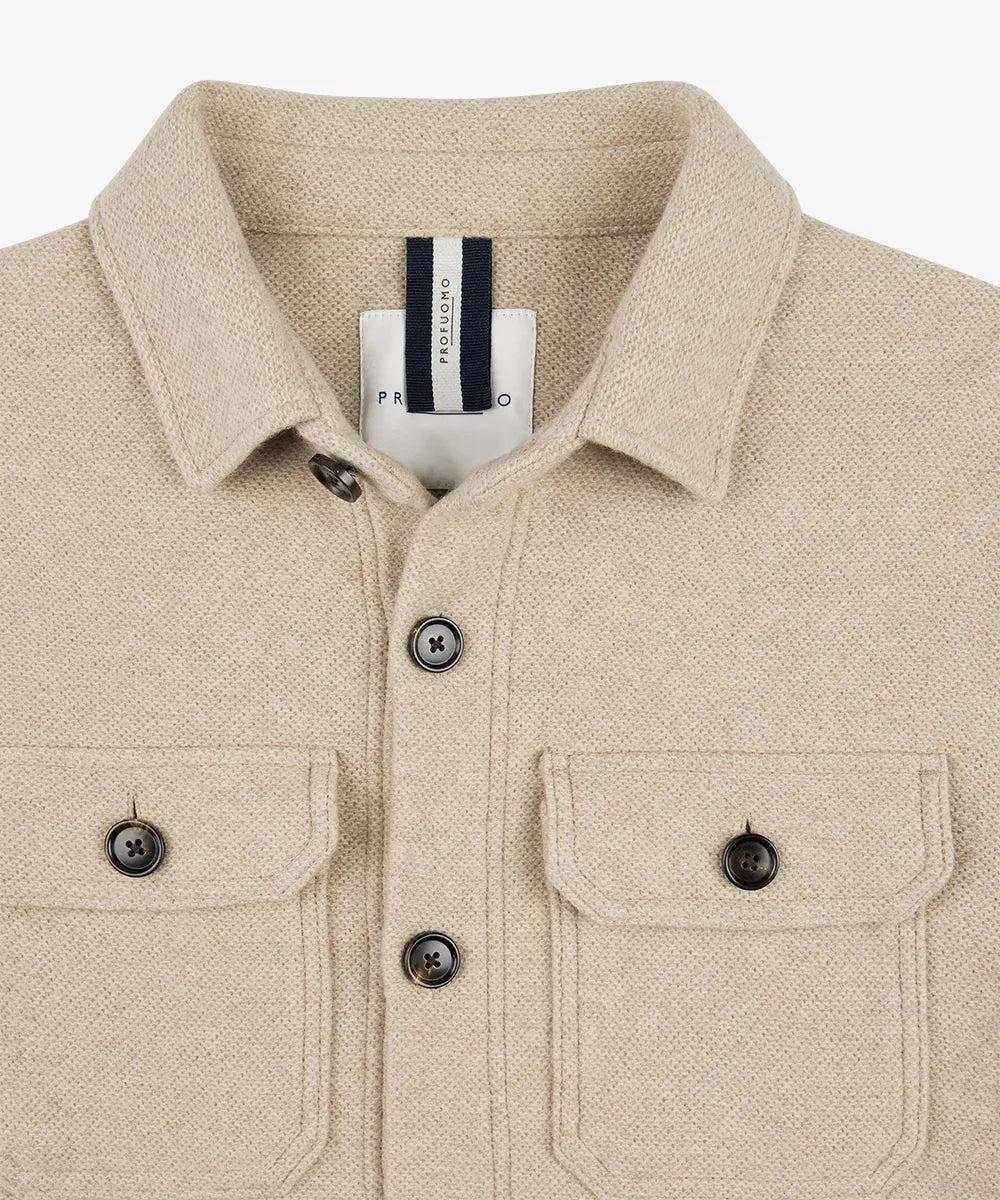 PROFUOMO WOOL OVERSHIRT