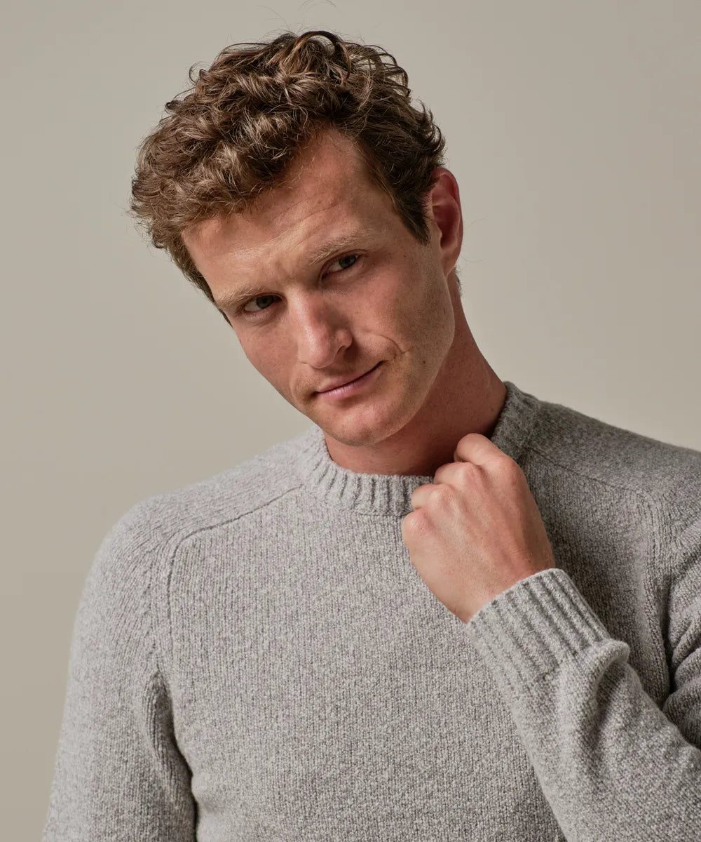 PROFUOMO BOILED WOOL PULLOVER