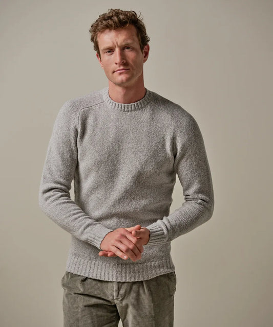 PROFUOMO BOILED WOOL PULLOVER