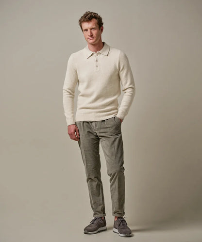 PROFUOMO BOILED WOOL POLO